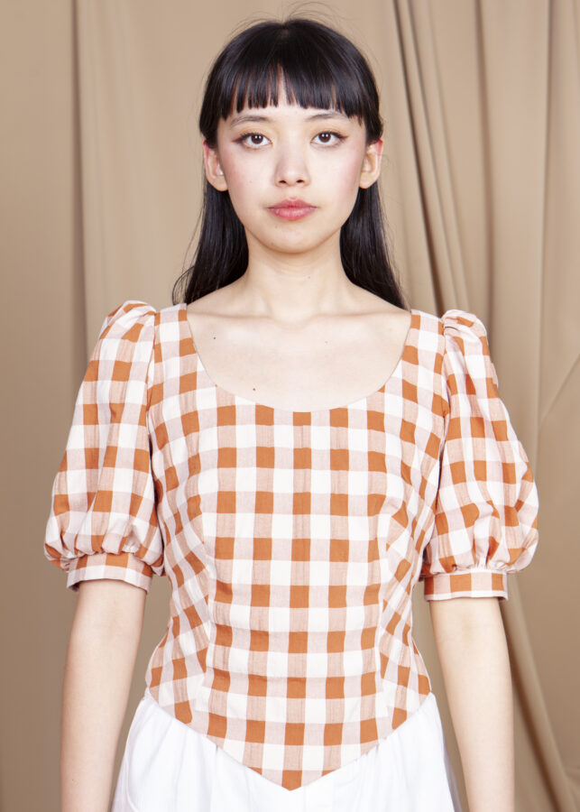 top vichy danza - Imagen 4