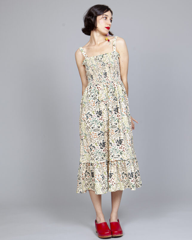 VESTIDO HOJA
