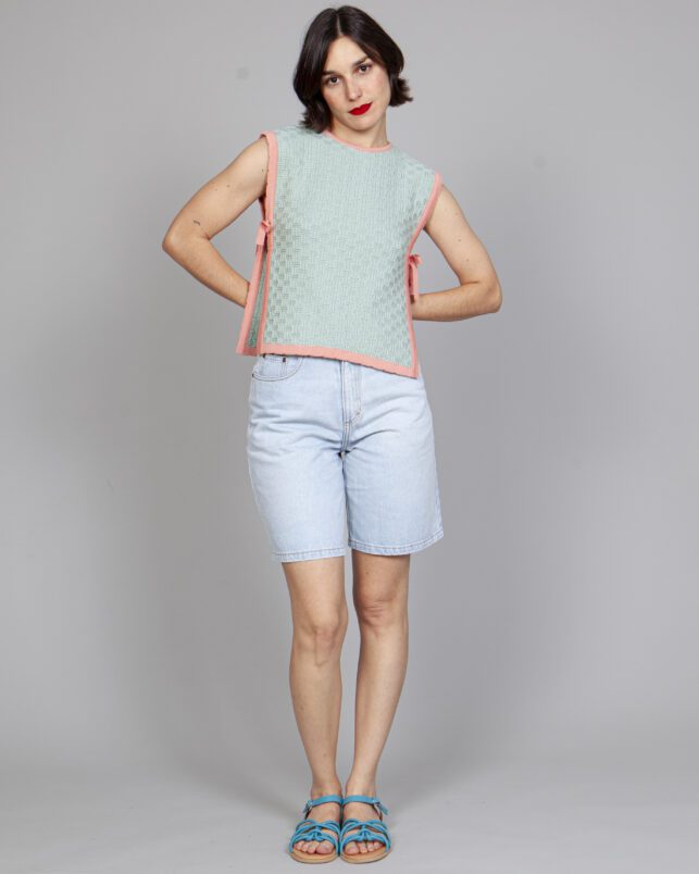 chaleco niza mint - Imagen 2