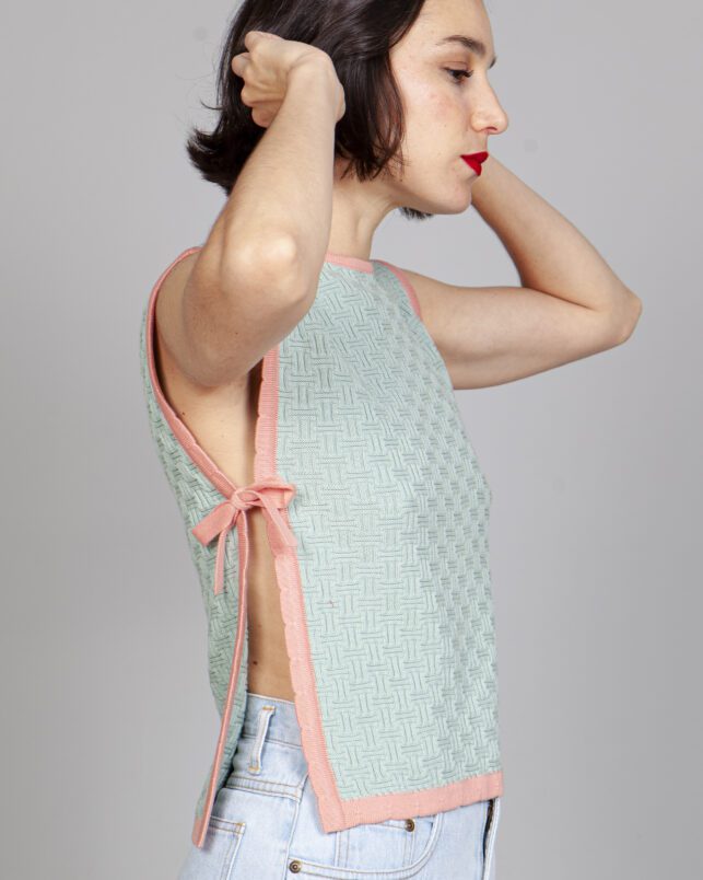 chaleco niza mint - Imagen 3