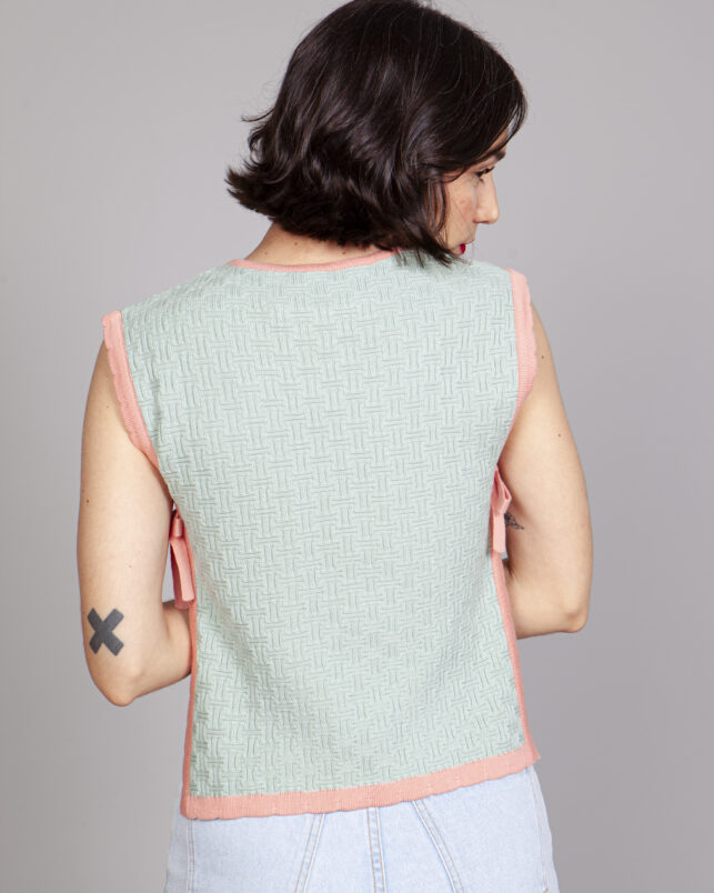 chaleco niza mint - Imagen 5