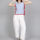 chaleco niza azul - Imagen 2