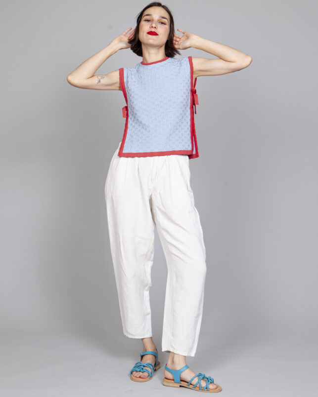 chaleco niza azul - Imagen 2