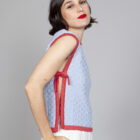 chaleco niza azul - Imagen 3