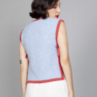 chaleco niza azul - Imagen 5