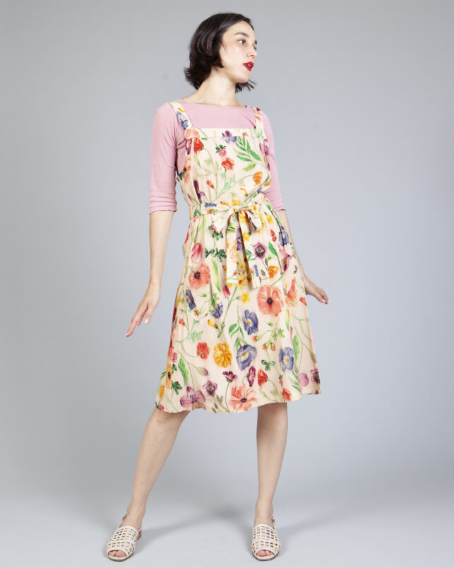 vestido delantal acuarela - Imagen 4