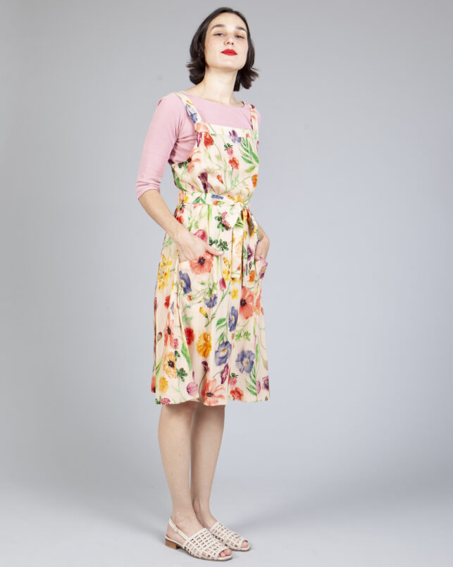 vestido delantal acuarela - Imagen 5