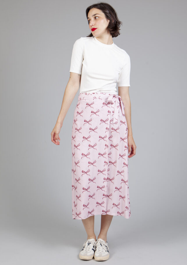 Falda pareo lazos - Imagen 5