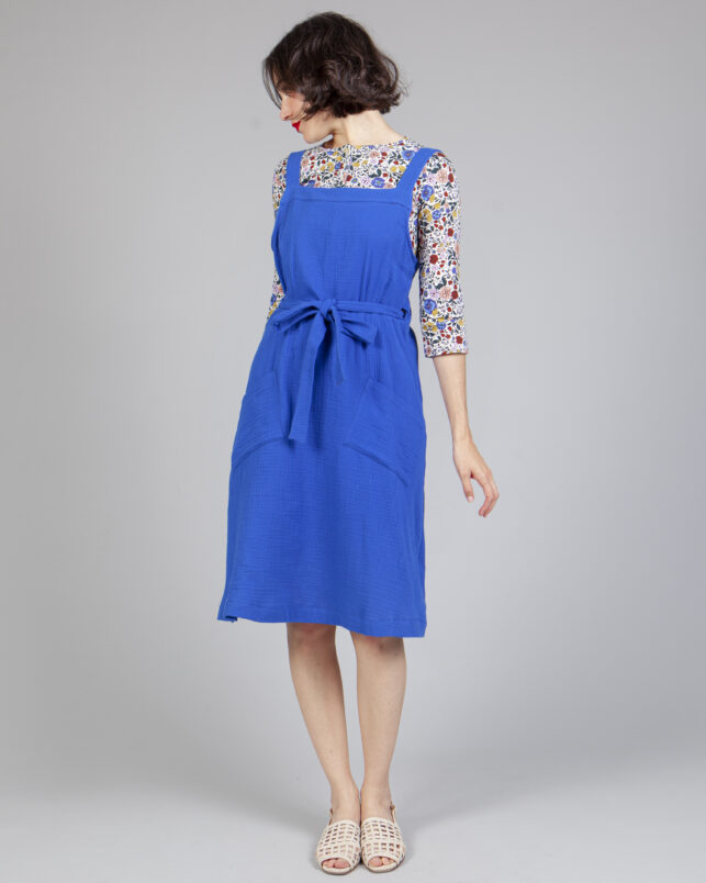 vestido delantal tinta - Imagen 2