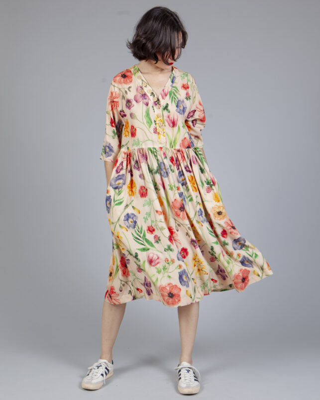 Vestido multitalla waterflower - Imagen 2