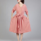vestido multitalla blush