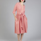 vestido multitalla blush - Imagen 4