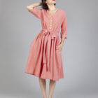 vestido multitalla blush - Imagen 5