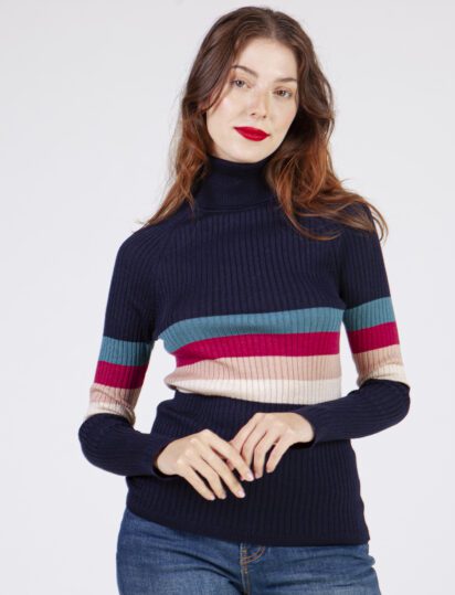 jersey canalé atardecer