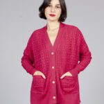 Cardigan sencillo buganvilla Cardigan sencillo buganvilla Image