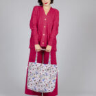 bolso frunce florecitas - Imagen 3