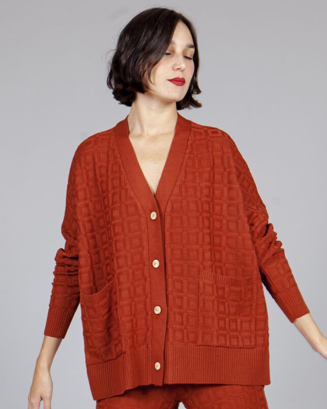 CARDIGAN TEJA SENCILLO - Imagen 3