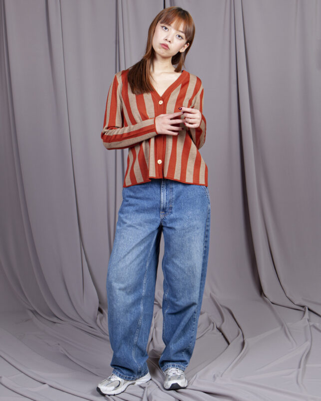 chaqueta stripes clay - Imagen 2