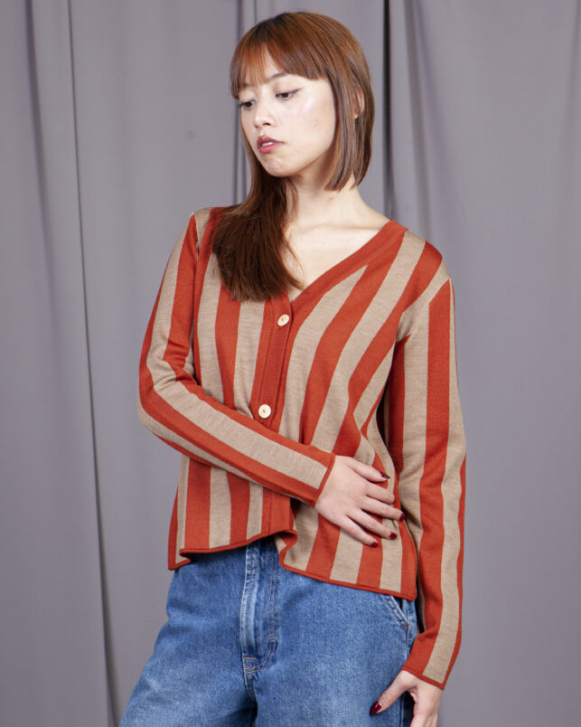 chaqueta stripes clay - Imagen 3