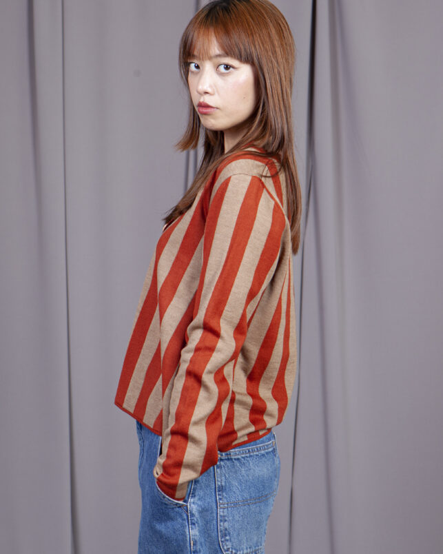 chaqueta stripes clay - Imagen 4