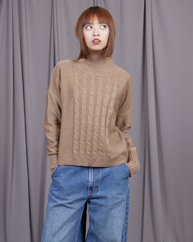 JERSEY DONCEL CAMEL - Imagen 3