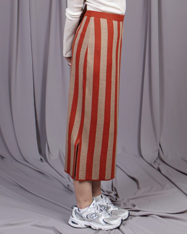 falda stripes clay - Imagen 2