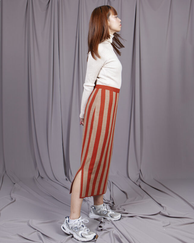 falda stripes clay - Imagen 3