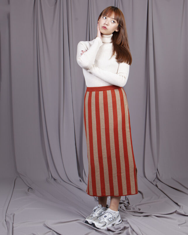 falda stripes clay - Imagen 4