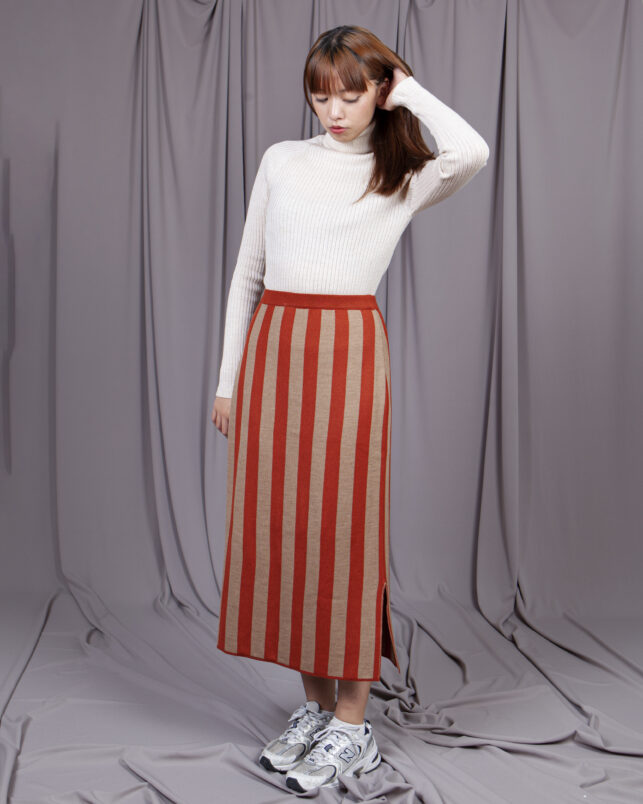falda stripes clay - Imagen 5
