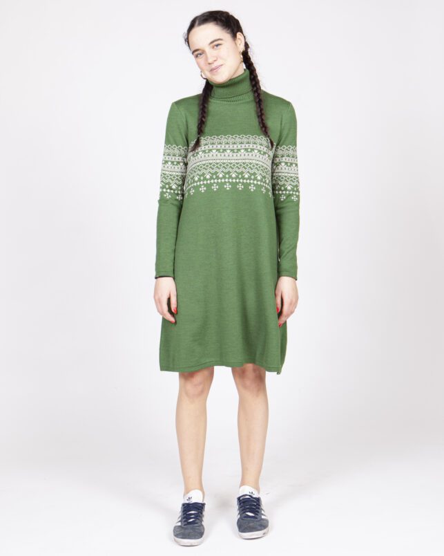VESTIDO GRECA VERDE
