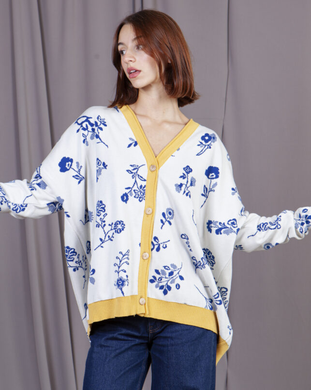 CHAQUETA PORCELAIN BLANCO