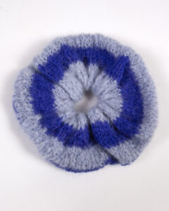 scrunchie blue