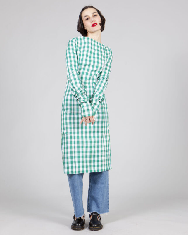 vestido BJORK verde - Imagen 2