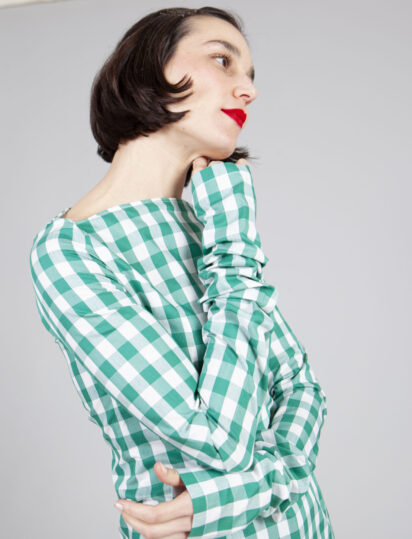 vestido BJORK verde