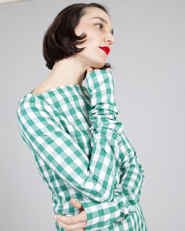 vestido BJORK verde