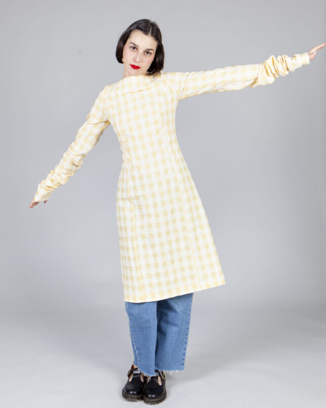 vestido BJORK amarillo - Imagen 2