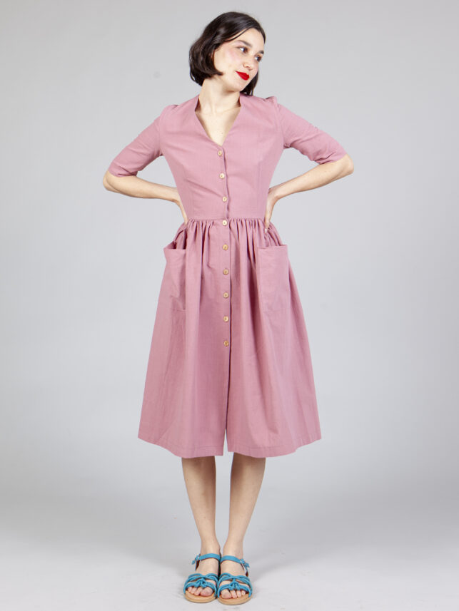 vestido dancer pink