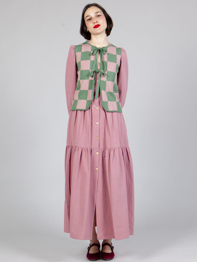 VESTIDO NORTE PINK - Imagen 6