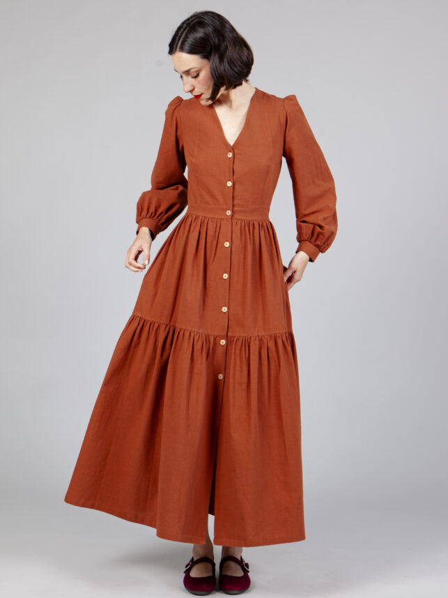 VESTIDO NORTE CLAY - Imagen 2