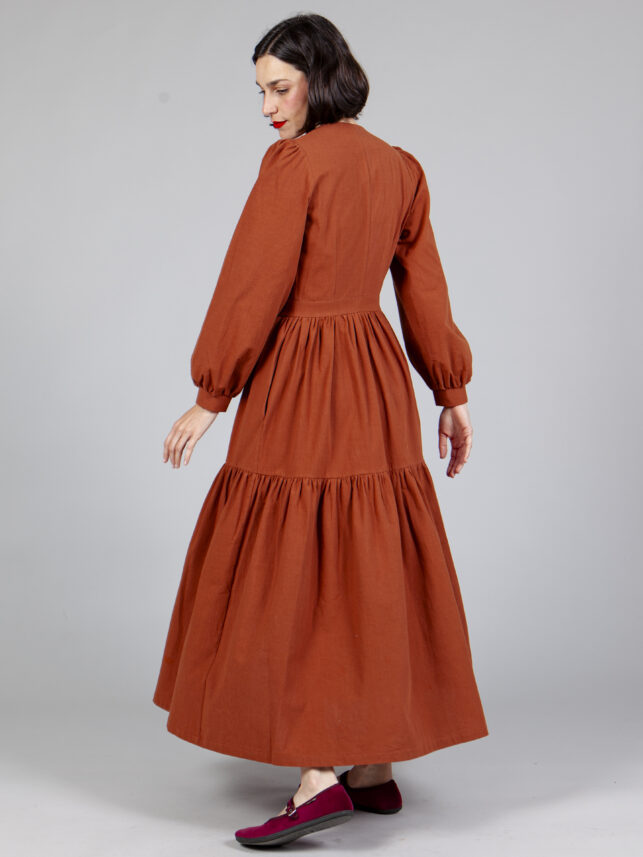 VESTIDO NORTE CLAY - Imagen 4