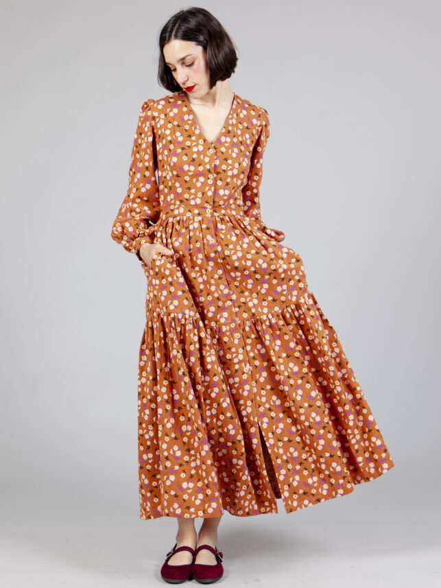 VESTIDO FOLK CLAY - Imagen 2