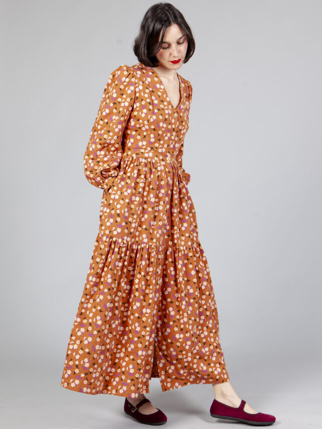 VESTIDO FOLK CLAY - Imagen 4
