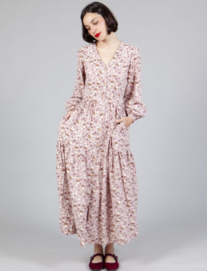 VESTIDO FOLK PINK