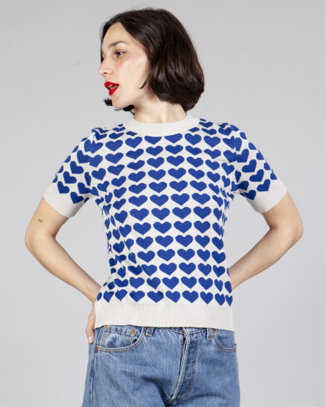 TOP LOVE AZUL - Imagen 4