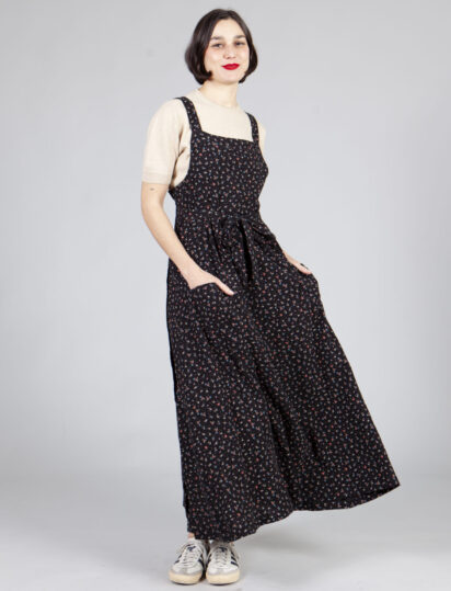 vestido delantal cottage
