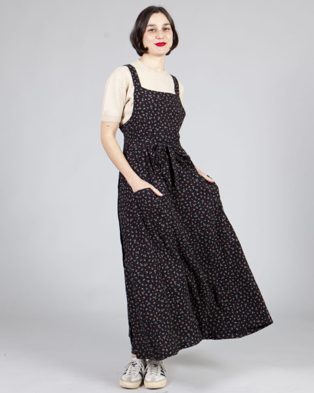 vestido delantal cottage