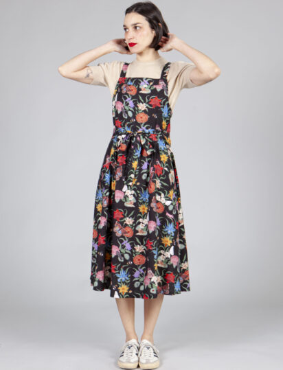 vestido delantal lirio