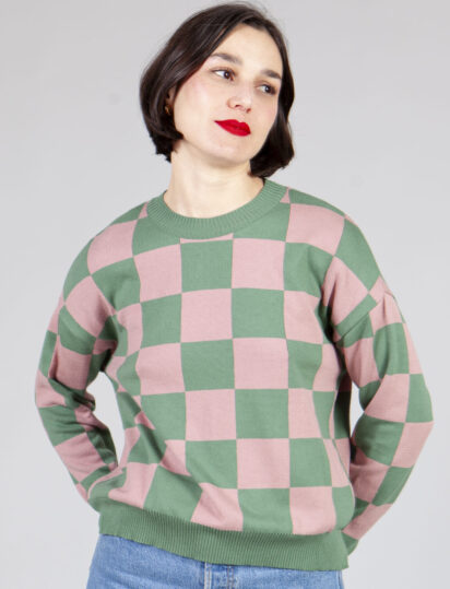 jersey plaid green