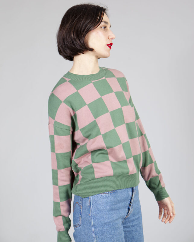 jersey plaid green - Imagen 3