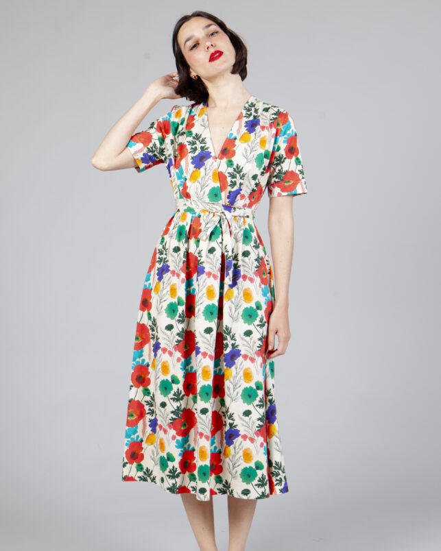 vestido amapola